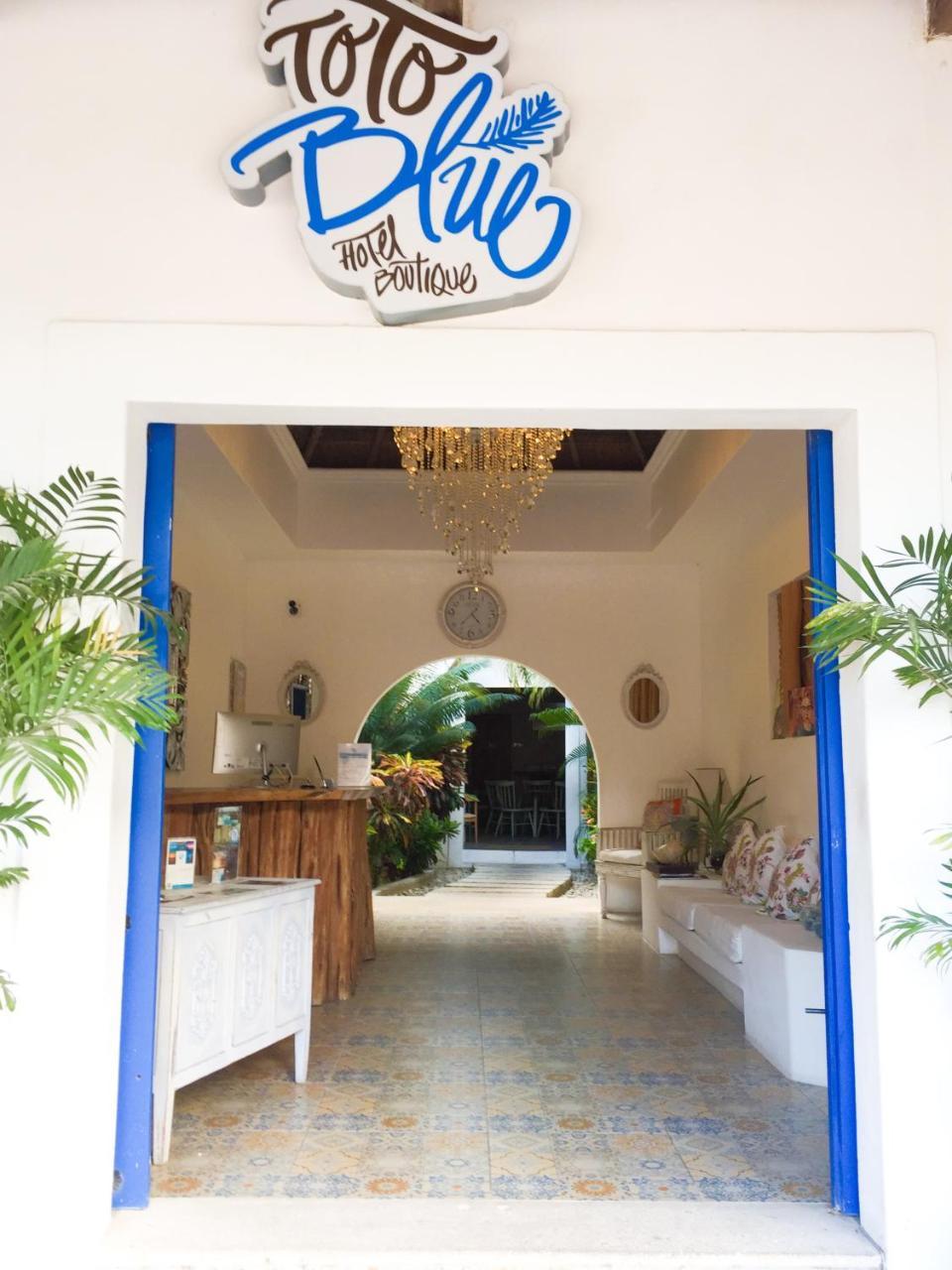 Toto Blue Hotel Boutique 바칼라르 외부 사진